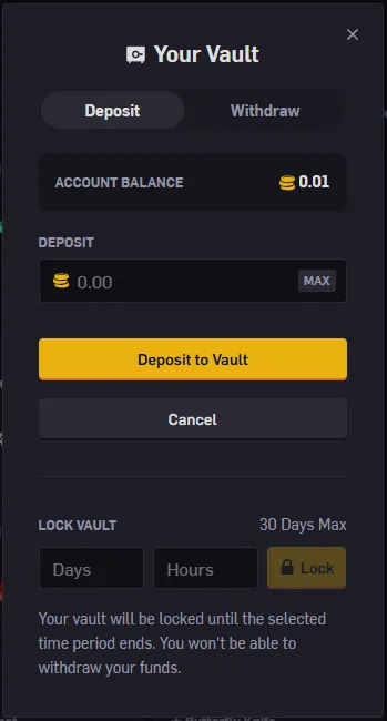 Showcasing csgoempire vault