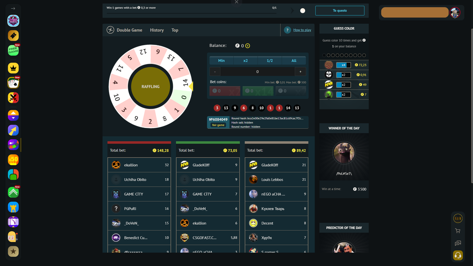 CSGOFast Roulette