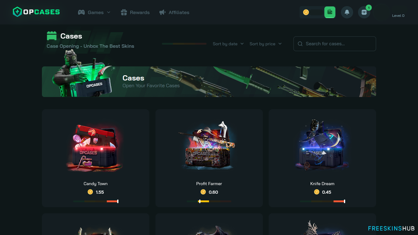 OPCASES case opening
